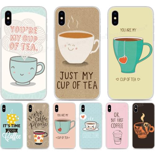 Custom Photo For Blackview A80 A60 BV9600 Pro Phone Case Funny Tea Coffee tpu Soft Cover For OnePlus 9 8 5G 6 7 7T Pro Cases