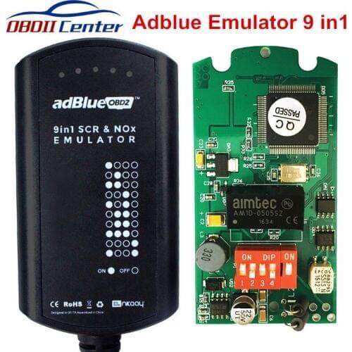 Newly Adblue Emulator 9 in 1 Truck Diagnostic Scanner For Euro 4 5 6 Ad Blue Emulation Tool 9 in 1 Update of Adablue 8in1 7in1