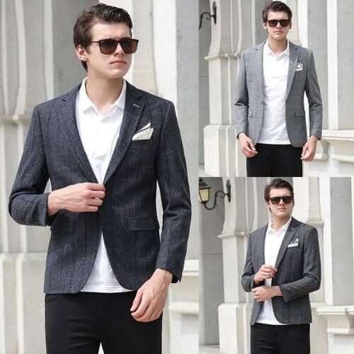 2020 autumn and winter new high-quality wool plus size business and leisure suit mens blazer [can wear 45-150KG]
