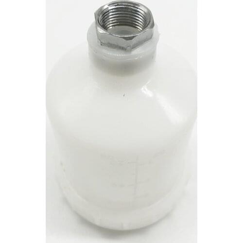 Only pot spray paint gun POT 125ml 14*1 for mini H2000 gun Airbrush airless spray gun for painting cars Pneumatic tool air brush