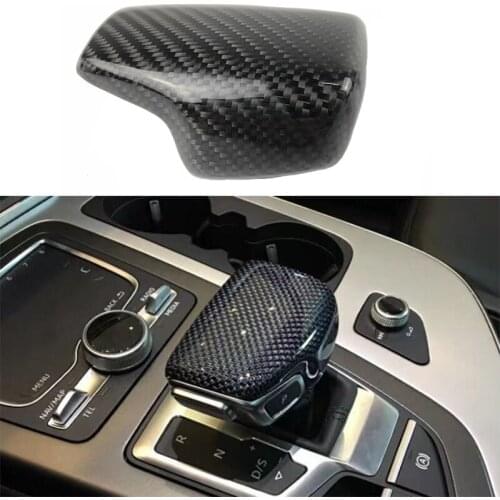 Fit for Audi s4 s5 A4 A5 Q5 Q7 2017 2018 2019 Carbon fiber shift handle original brand new shift handle
