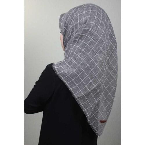 POLOİST PATTERNED MUNICH LINEN SCARF-DESEN-02-RENK-12
