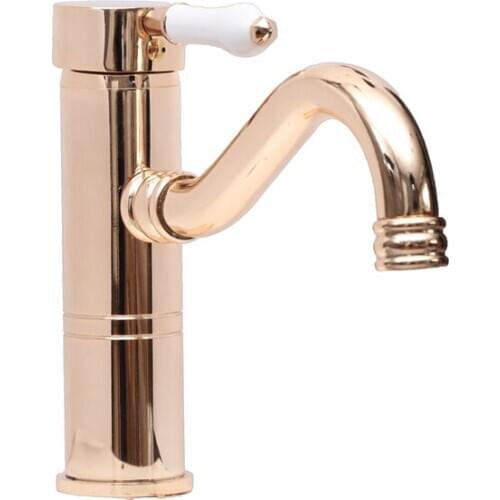 Porselen Kol Lavabo Bataryası Altın