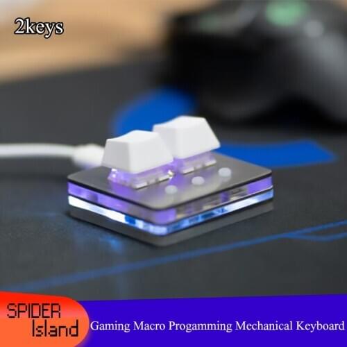 Programmable Programming Keyboard Macro USB Mechanical Keyboard RGB Cherry Switch Shortcut Gamming Keyboard
