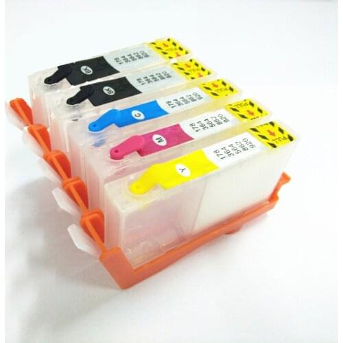 Vilaxh 564 564xl Empty Refillable Ink Cartridge For HP Photosmart C5380 C5460 C6300 C5340 C6350 C6380 C309A B8550 D5460