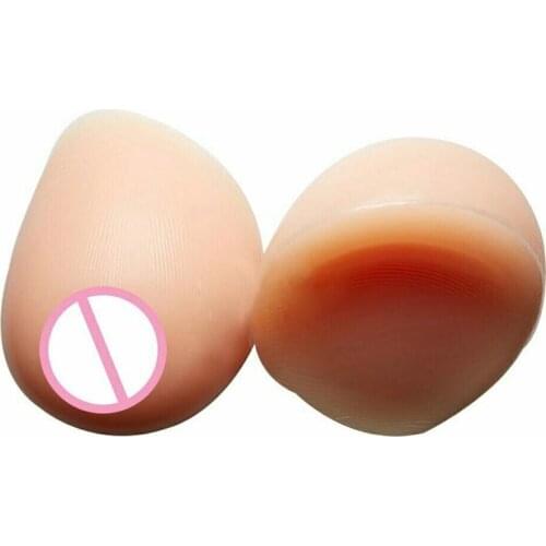 Silicone Fake Breast Form Top Quality Realistic Soft Boob Bionic Skin Crossdresse Transgender Queen Transvestite Mastectomy Bra