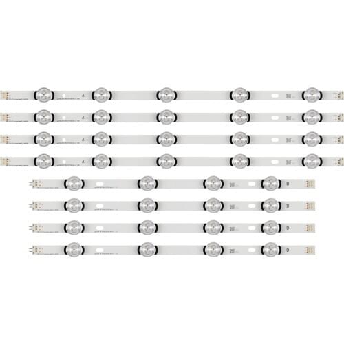 New 10set=80 PCS LED strip replacement For LG 47LB6300 47GB6500 innotek DRT 3.0 47 inch A B 6916L-1715A 1716A 6916L-1961A 1962A