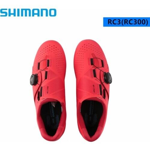 SHIMANO RC3 RC300 Glass Fiber Reinforced Nylon Bottom Road Bike Bicycle Self-locking Cycling ShoesLock Shoes