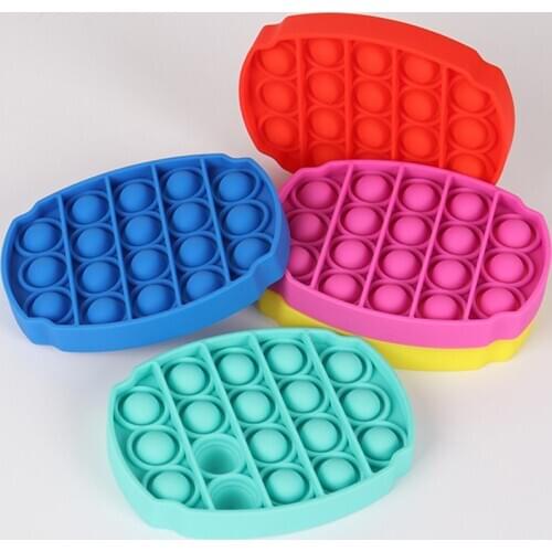 Funny Popit Fidget Toys Antistress Toy Adult Children Push Bubble popit fidget Sensory Toy Squishy Jouet Pour Autiste антистресс