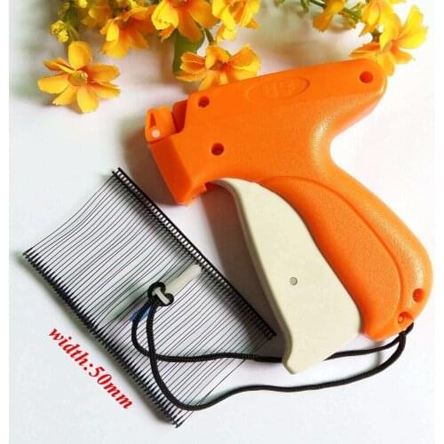 1 pcs Tagging Gun tool + 1000 or 5000 pcs 50mm black Barbs micro space tach quilter basting tool pin thread staple