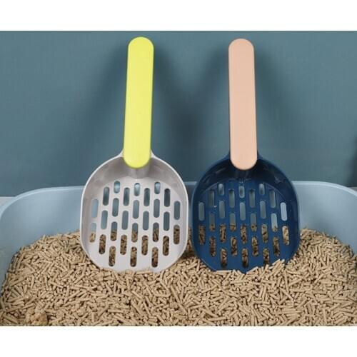 1PC Cat Litter Shovel Plastic Scoop Pet Cleaning Tool Cat Housebreaking Cleaning Toilet for Cat Litter Filter Cat Supplies