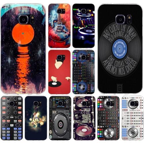 174H ddj dj music Soft TPU Silicone Cover Case for samsung Galaxy s6 s6 s7 edge s8 s9 plus case