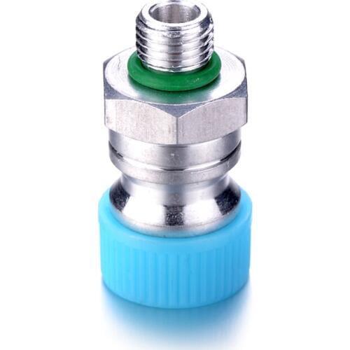 2Pcs Mini R134a High Pressure General Charging Valve Soldering Onto Pipeline Of Auto Air Conditioning Valve Core For Car-styling