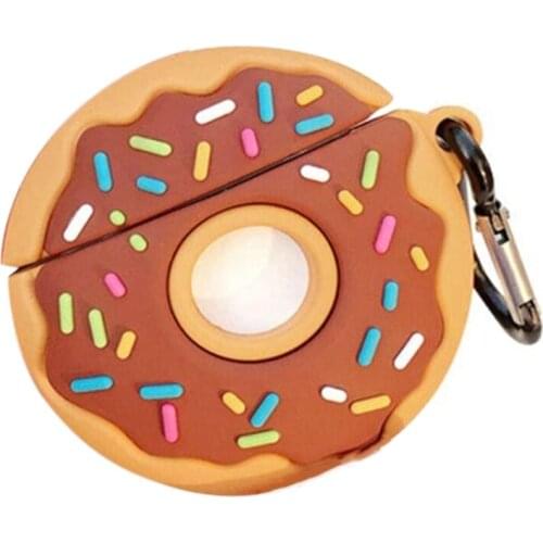 For Pro3 Generation Bluetooth Earphone Cover, Silicone Anti-Drop Soft Shell, Creative Donut Earphone Cover