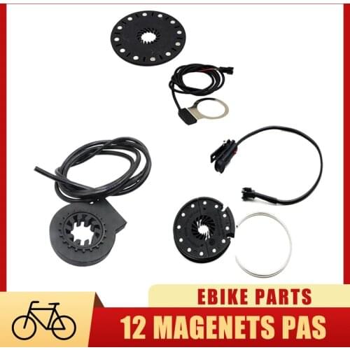 PAS Pedal Assist Sensor KT-V12L KT V12 10 Magnets Dual Hall Sensor 10 Signals PAS Sensor Pedal Assistant for Electric Bike Kit