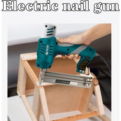 Electric Nail Gun 1-use/2-use Nail Stapler F30 Straight Nail Gun Woodworking Tools Nail Ejection Device
