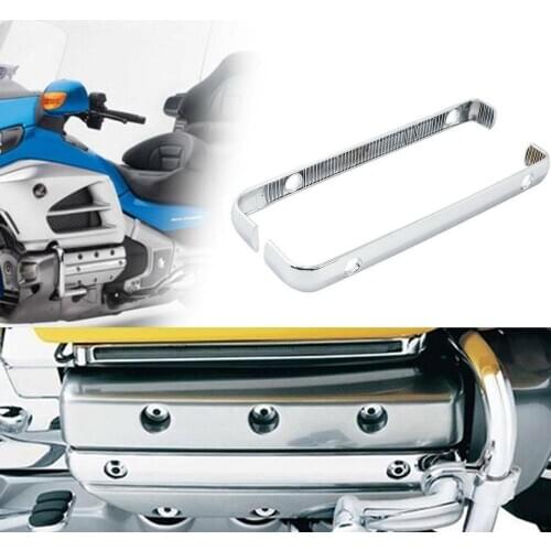 Motorcycle Engine Cylinder Head Cover For Honda Goldwing 1800 GL 1800 2001-2017 chrome/matte black