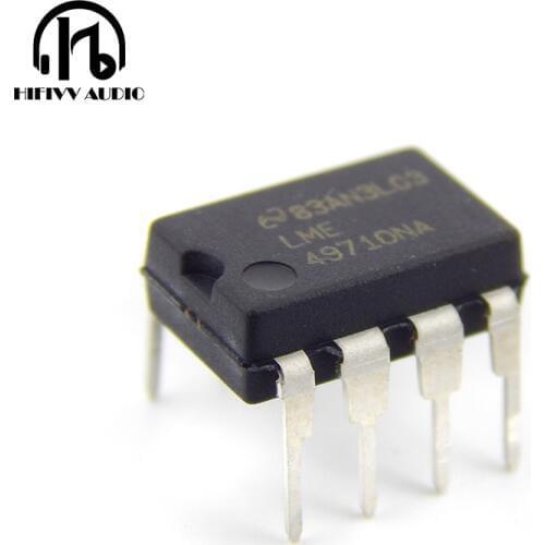 LME49710NA single operational amplifier new USA plastic line 8 pin hifi audio LME49710 IC chip op amp
