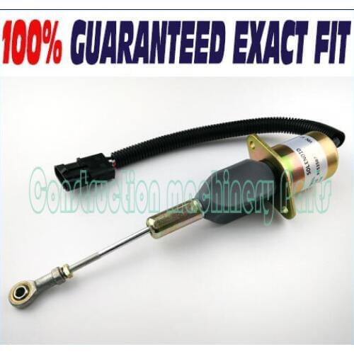 New RE53507 Fuel Shutoff Solenoid 4955 4560 4760 4960 644G Loader for John Deere