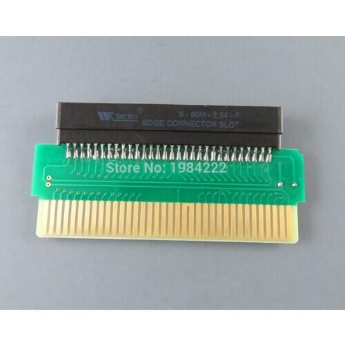 OCGAME 10pcs/lot Adapter Converter 60 Pin to 72 Pin with CIC chip installed For NES Console System (for FC To NES Converter )