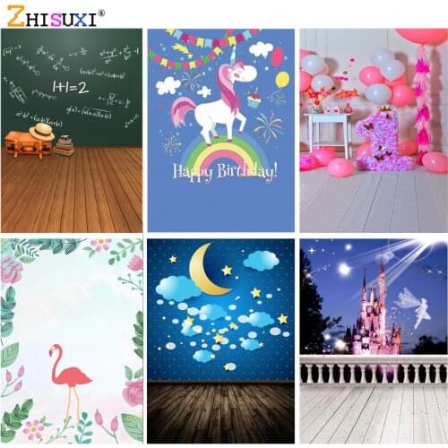 SHENGYONGBAO Children Birthday Photography Backdrops Newborn Baby Photo Background Studio Photocalls Props 21622 SLSR-01