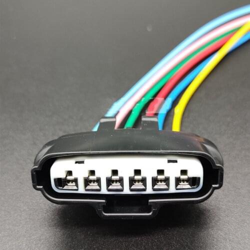1/2/5Pcs original Quality 6Pin Auto throttle accelerator pedal waterproof harness plug For Toyota Mitsubishi 90980-11858