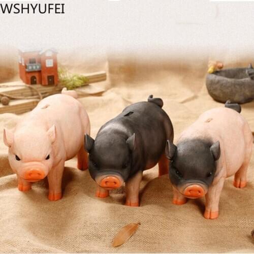 Pig Piggy Bank Child Piggy Bank Household Items Children Toys Money Boxes Cute pig Shaped Birthday Gift Christmas decoration