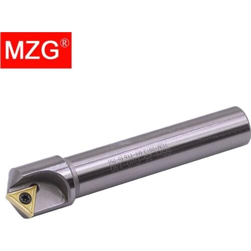 MZG TCM 45 Degree Chamfer CNC Lathe Tungsten Steel Milling Cutter 12 16 20 MM TCMT Carbide Inserts End Mill Chamfering Tools