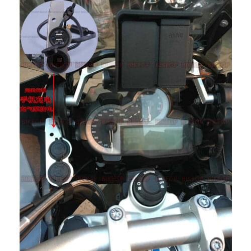 Bike GP Motorcycle for BMW R1250GS ADV GSA R1200GS LC Adventure Water Cooled Charger USB phone charging