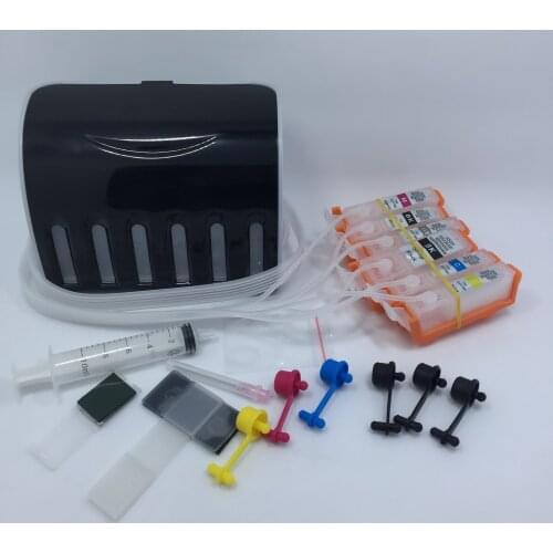 YOTAT 6 Color CISS ink cartridge BCI320 BCI-320 BCI-321 for Canon PIXUS MP990 MP980 printer