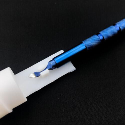 1set Sapphire elbow double lancet balde Sapphire Keratome blade ophthalmic eye surgical instrument