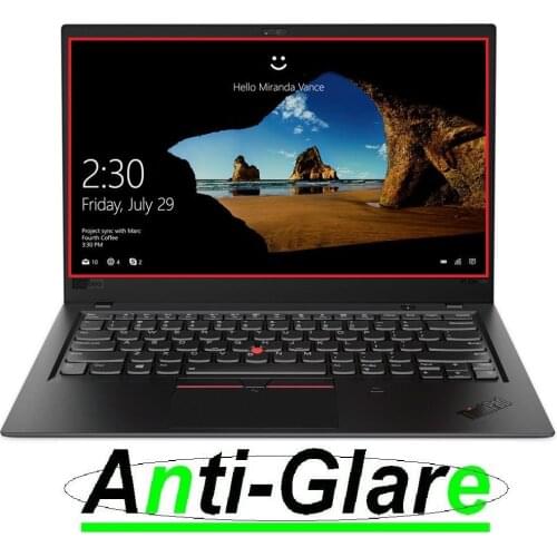 2PCS Anti-Glare Screen Protector Guard Cover Filter for 14" Lenovo ThinkPad X1 Carbon (6th Gen) - 2018