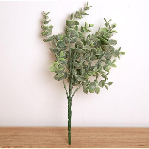 30cm/beam Eucalyptus green plant wedding decoration simulation flower foreign trade flower arrangement accessories with grass
