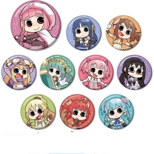 58mm Puella Magi Madoka Magica Brooch Badges Pins Irons Abzeichen