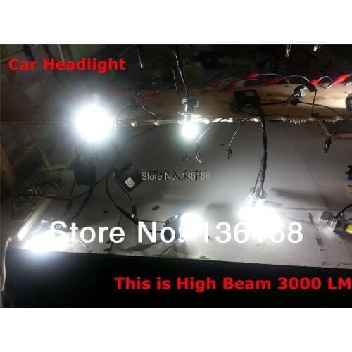 Free Shipping Cob 60W 3000LM 5000K-6000K Car LED Headlight Kit Bulb Lamp H7 H11 H8 HB3 9005 HB4 9006 Auto Truck Head lights Kit