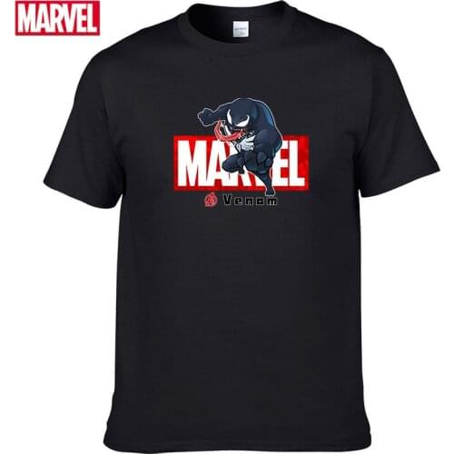 Marvel Venom T shirt Comfortable Breathable 100% cotton Fashion clothes for teens Anime tshirt Summer Tops Tee shirt men #126