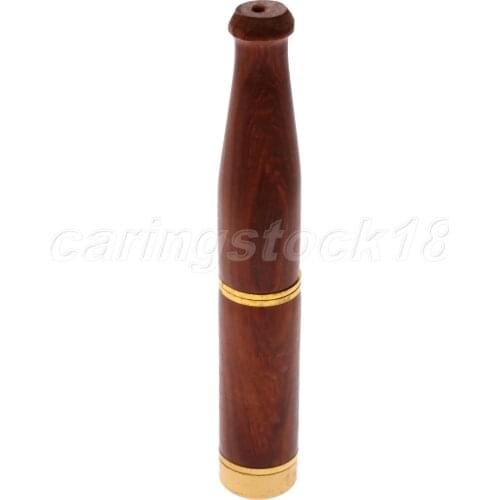 Wooden Smoking Pipe Bit Straight Filter Cigarette Holder Tobacco Pipes Accessories High Quality