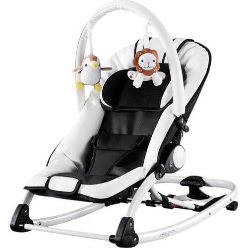 Baby Electric Rocking Chair Intelligent Swing Chair Small Shaker Newborn Multifunctional Comfort Baby Cradle for 0-18months