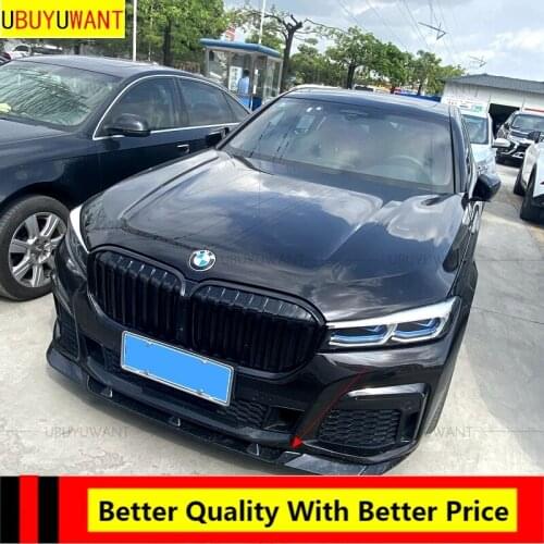EPFBSQP A Set Car Front Bumper Lip Body Kit Diffuser Deflector Spoiler Splitter Lip Guard For BMW 7 Series 2019-2021 G11 G12