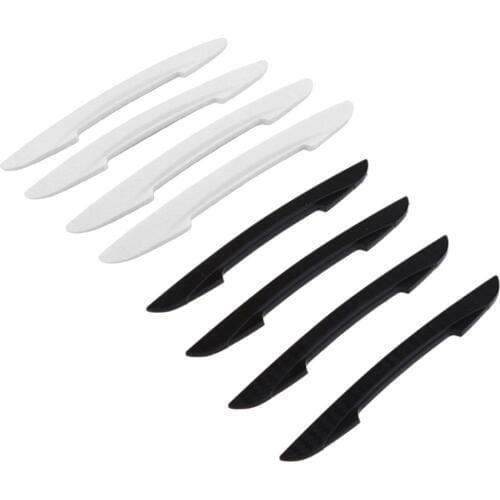 4Pcs Car Door Protector Flexible Auto Door Guard Edge Corner Bumper Guards Buffer Molding Protection Strip Bar