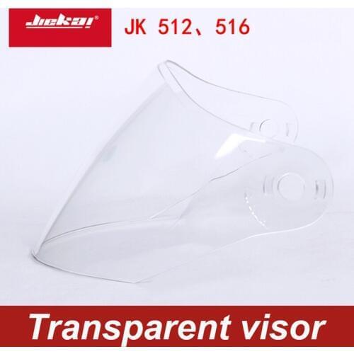 Motorcycle JIEKAI 512/515/516 Model HELMET Visor Lens Half Face Motorbike Helmet Goggles Glass Transparent/Kocha/Silver/Colorful