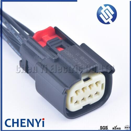 Molex 8 Pin 33472-0801 Auto Electrical Headlight Light Socket Car Engine Cable Plug For Ford BUICK Chevrolet With wiring harness