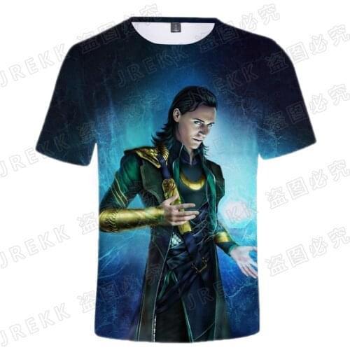 2021 New Loki Laufeyson 3D Printed T Shirt Men Women Children Shirt Casual Short Sleeve Tops tshirt Summer Cool Tee Clothing
