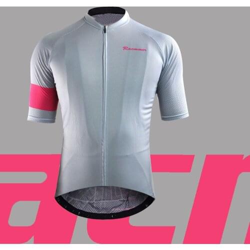 Racmmer 2021 Cycling Jersey Men Training Bike Clothing Quick-Dry Racing MTB Bicycle Clothes Uniform Lightweight Cycling Clothing