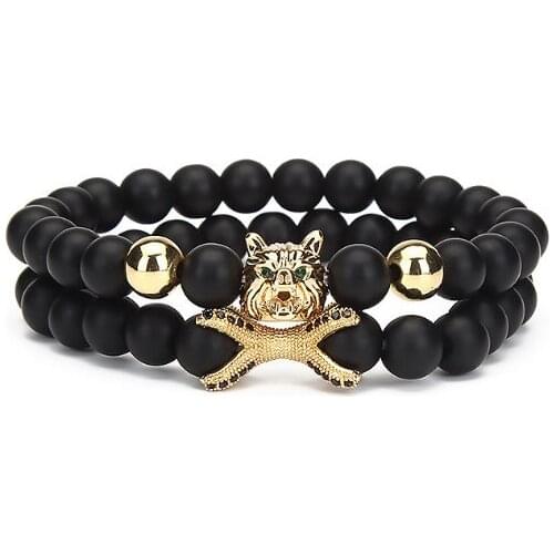 Tiger eye 8mm bohemian multicolor Agate beads Chakra Reiki Buddha Yoga Bracelet elastic adjustable Volcanic Stone Bangles rtf23