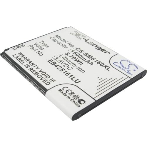Cameron Sino Mobile SmartPhone Replacement Li-ion Battery 1500mAh For EB425161LA Vodafone Galaxy Ace 2, Galaxy Free Tools
