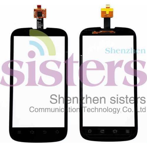 10Pcs Wholesale High quality OEM Black touch screen digitizer For ZTE V970 Free Shipping