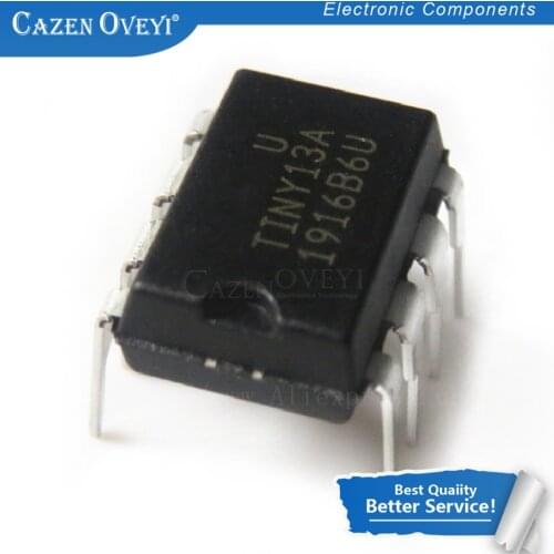 5pcs/lot ATTINY13A-PU ATTINY13 ATTINY13A-PU ATTINY13A ATTINY13 ATTINY13V-PU ATTINY13-20PU DIP-8 In Stock