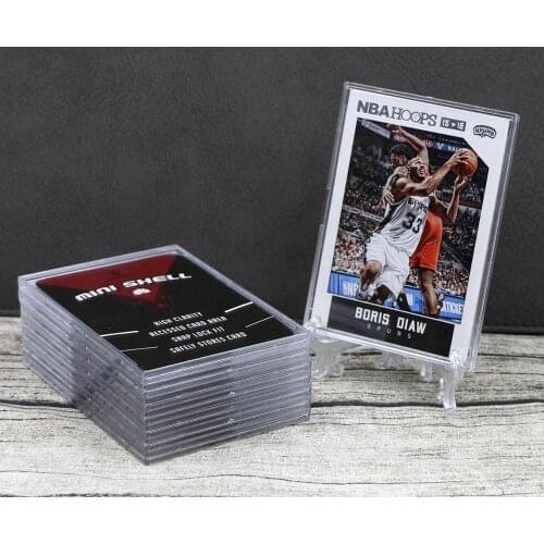 50Pieces/Pack TW MINI Shell Card Bricks for MTG/MGT/TCG/PKM Card Card Holder Three Countries To Kill Card Protector 94X70X5MM