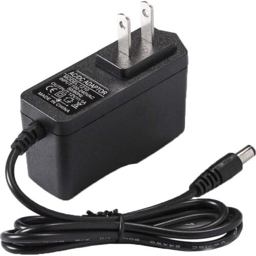 Black 5.5*2.5mm 5.5*2.1mm 5V6V7V7.5V9V12V 0.6A 1A 1.5A 2A EU Speaker Sphygmometer AC Power Switch Adapter DC Adaptor Charger